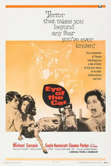 Plakat do filmu "Eye of the Cat" #1042763
