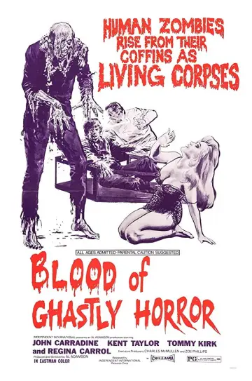 Plakat do filmu "Blood of Ghastly Horror" #1623062