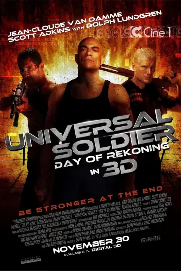Plakat do filmu "Uniwersalny Żołnierz: Dzień Odrodzenia" #86862