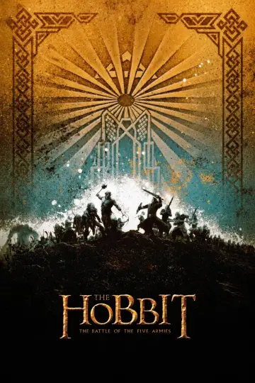 Plakat do filmu "Hobbit: Bitwa Pięciu Armii" #1824616