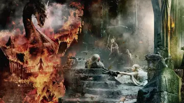 Zasłona do filmu "Hobbit: Bitwa Pięciu Armii" #224993