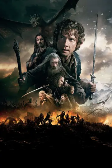 Plakat do filmu "Hobbit: Bitwa Pięciu Armii" #225010