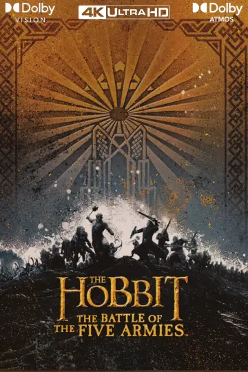 Plakat do filmu "Hobbit: Bitwa Pięciu Armii" #225011