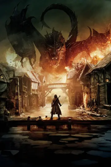 Plakat do filmu "Hobbit: Bitwa Pięciu Armii" #472760
