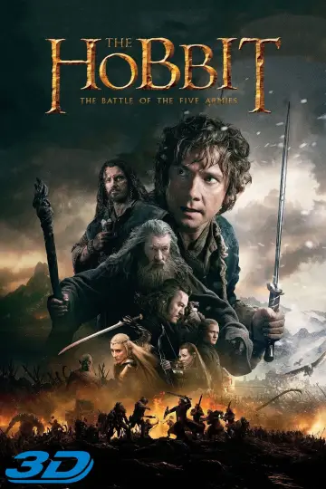 Plakat do filmu "Hobbit: Bitwa Pięciu Armii" #550902