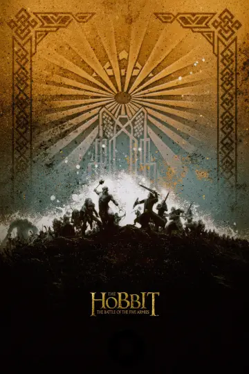 Plakat do filmu "Hobbit: Bitwa Pięciu Armii" #550906