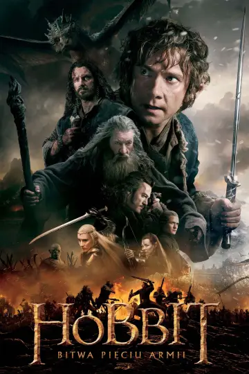 Plakat do filmu "Hobbit: Bitwa Pięciu Armii" #550914