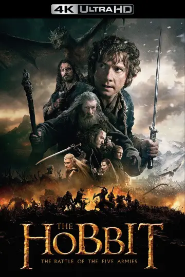 Plakat do filmu "Hobbit: Bitwa Pięciu Armii" #550919
