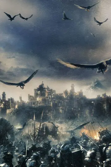 Plakat do filmu "Hobbit: Bitwa Pięciu Armii" #550922
