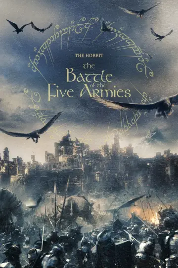 Plakat do filmu "Hobbit: Bitwa Pięciu Armii" #550926
