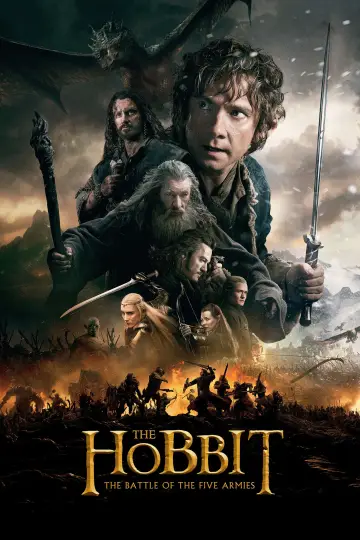 Plakat do filmu "Hobbit: Bitwa Pięciu Armii" #550927