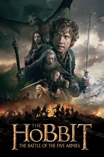 Plakat do filmu "Hobbit: Bitwa Pięciu Armii" #550936