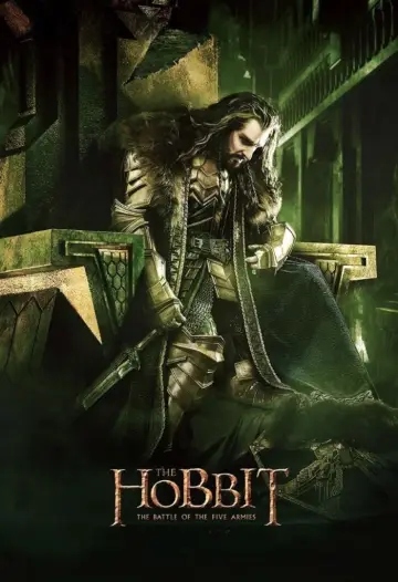 Plakat do filmu "Hobbit: Bitwa Pięciu Armii" #550943