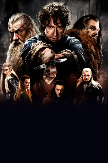 Plakat do filmu "Hobbit: Bitwa Pięciu Armii" #550981