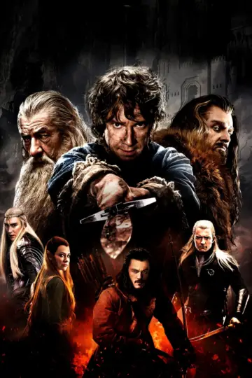 Plakat do filmu "Hobbit: Bitwa Pięciu Armii" #550983