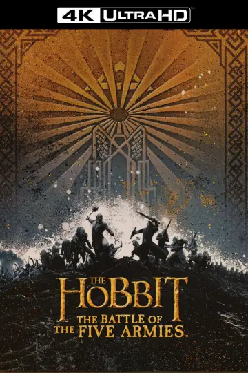 Plakat do filmu "Hobbit: Bitwa Pięciu Armii" #550991
