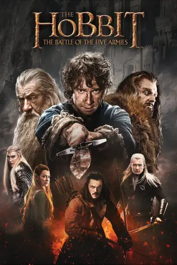 Plakat do filmu "Hobbit: Bitwa Pięciu Armii" #6849