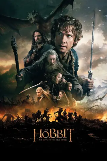 Plakat do filmu "Hobbit: Bitwa Pięciu Armii" #6852