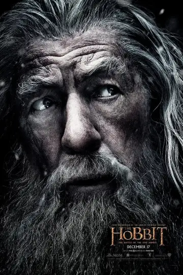 Plakat do filmu "Hobbit: Bitwa Pięciu Armii" #6864