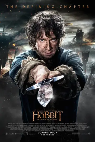 Plakat do filmu "Hobbit: Bitwa Pięciu Armii" #6868