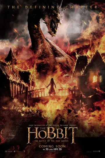 Plakat do filmu "Hobbit: Bitwa Pięciu Armii" #6872