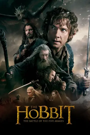 Plakat do filmu "Hobbit: Bitwa Pięciu Armii" #6876