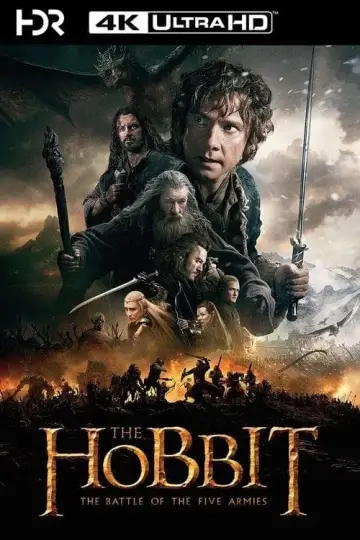 Plakat do filmu "Hobbit: Bitwa Pięciu Armii" #6883
