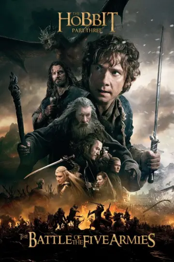 Plakat do filmu "Hobbit: Bitwa Pięciu Armii" #6885
