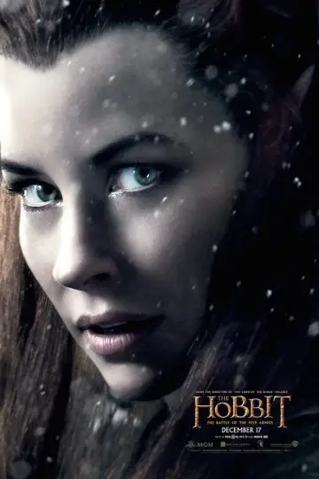 Plakat do filmu "Hobbit: Bitwa Pięciu Armii" #6886