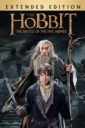 Plakat do filmu "Hobbit: Bitwa Pięciu Armii" #6887