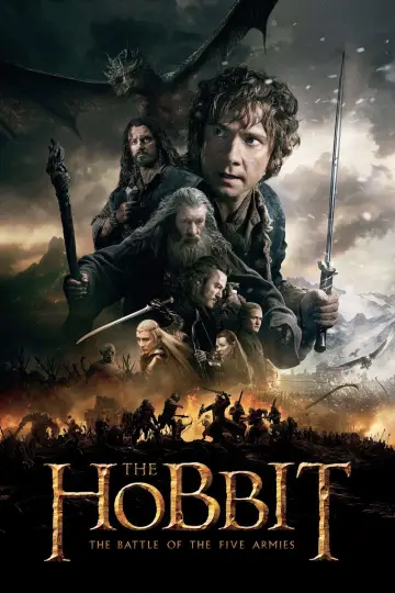 Plakat do filmu "Hobbit: Bitwa Pięciu Armii" #766553
