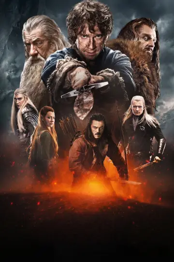 Plakat do filmu "Hobbit: Bitwa Pięciu Armii" #830722