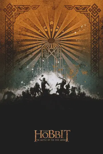 Plakat do filmu "Hobbit: Bitwa Pięciu Armii" #911497