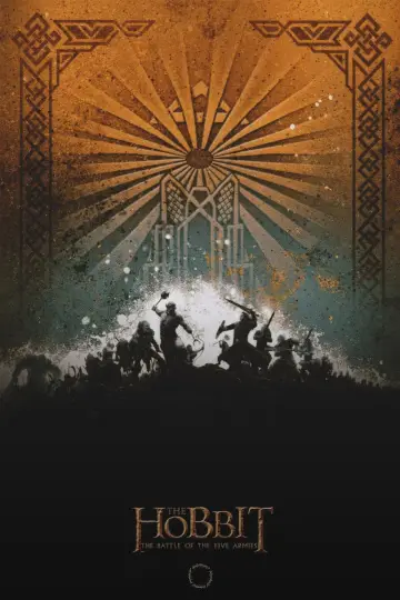 Plakat do filmu "Hobbit: Bitwa Pięciu Armii" #926628