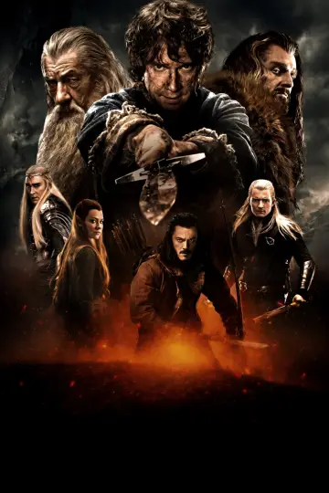 Plakat do filmu "Hobbit: Bitwa Pięciu Armii" #926639