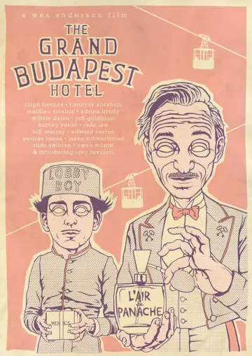 Plakat do filmu "Grand Budapest Hotel" #179220