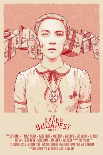 Plakat do filmu "Grand Budapest Hotel" #24422