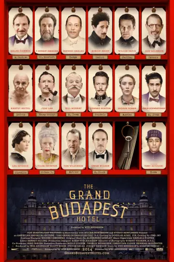 Plakat do filmu "Grand Budapest Hotel" #24435