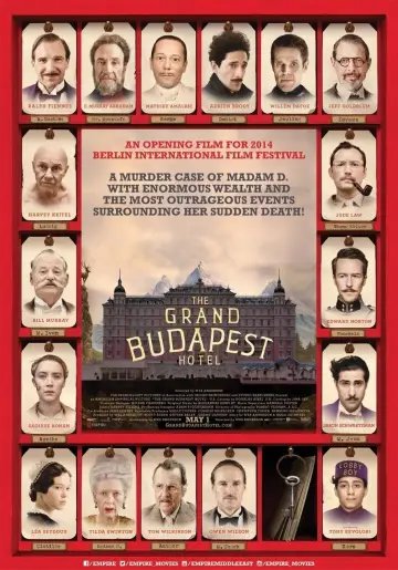 Plakat do filmu "Grand Budapest Hotel" #24437