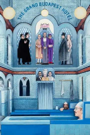 Plakat do filmu "Grand Budapest Hotel" #24441