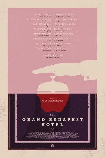 Plakat do filmu "Grand Budapest Hotel" #480319