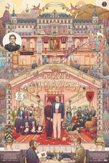 Plakat do filmu "Grand Budapest Hotel" #651481