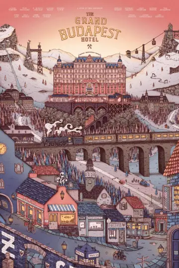 Plakat do filmu "Grand Budapest Hotel" #651483