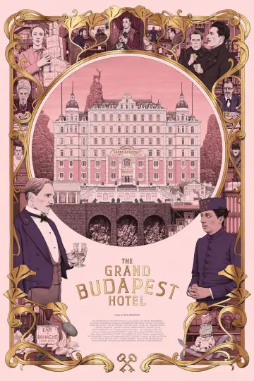 Plakat do filmu "Grand Budapest Hotel" #651486