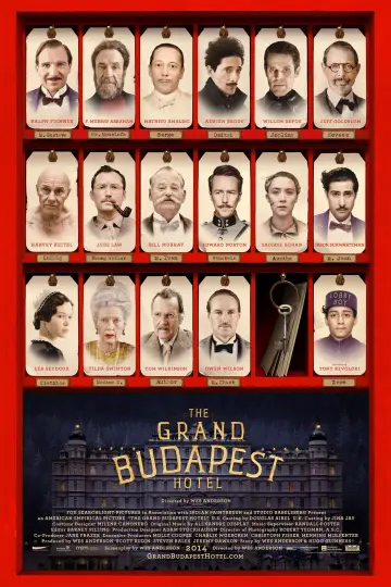 Plakat do filmu "Grand Budapest Hotel" #651504