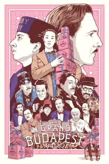 Plakat do filmu "Grand Budapest Hotel" #651505