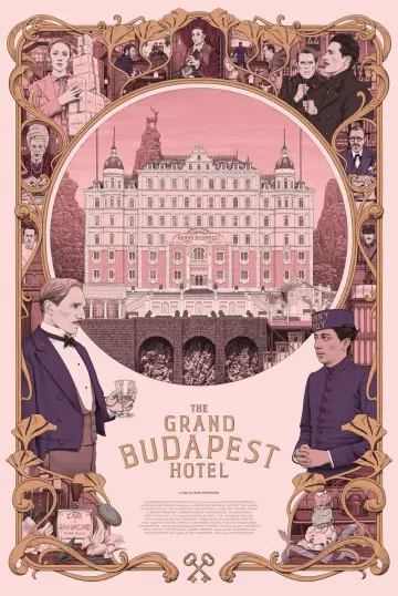Plakat do filmu "Grand Budapest Hotel" #651506