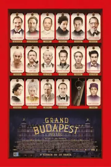 Plakat do filmu "Grand Budapest Hotel" #651512