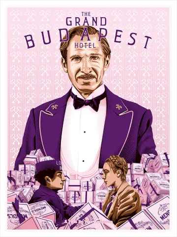 Plakat do filmu "Grand Budapest Hotel" #651516