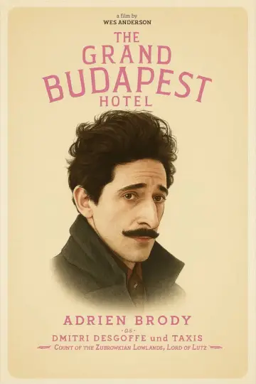 Plakat do filmu "Grand Budapest Hotel" #651518